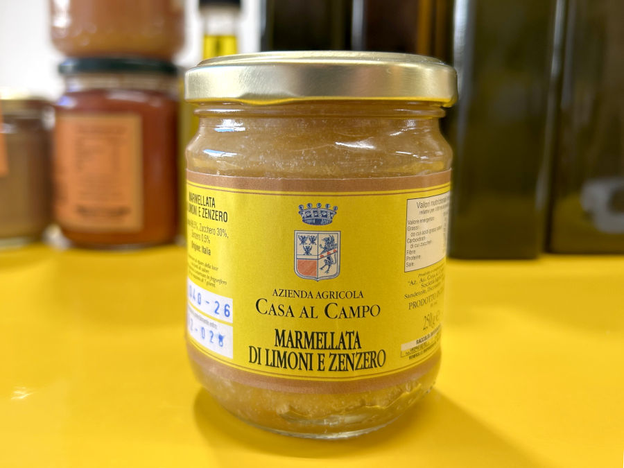 Marmellata di Limoni e Zenzero 250g
